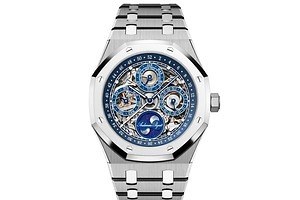 オーデマ ピゲ「ロイヤル オーク」限定腕時計、ヴィンテージフォントを配したパーペチュアルカレンダー