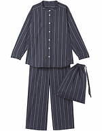 ワコール 睡眠科学×ミントデザインズ、“シックな星柄”やストライプのくつろぎパジャマ｜写真4