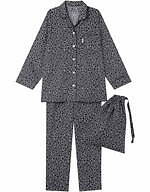 ワコール 睡眠科学×ミントデザインズ、“シックな星柄”やストライプのくつろぎパジャマ｜写真5