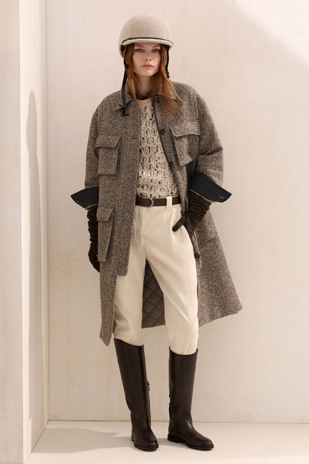 ブルネロ クチネリ(BRUNELLO CUCINELLI) 2025-26年秋冬ウィメンズコレクション シルエット - 写真16