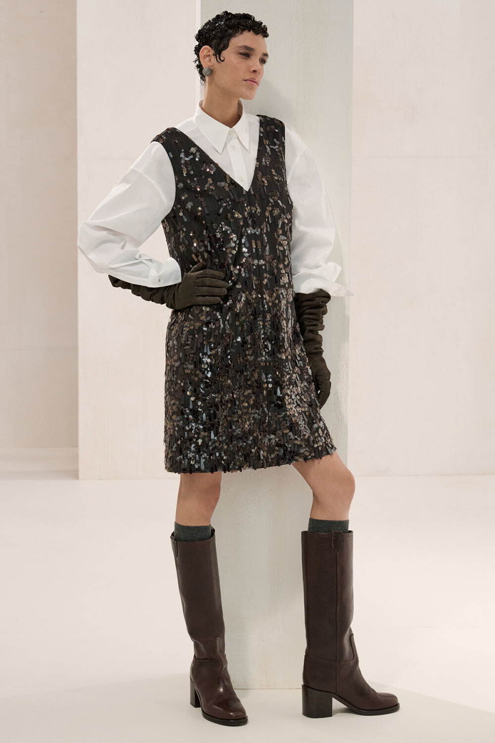 ブルネロ クチネリ(BRUNELLO CUCINELLI) 2025-26年秋冬ウィメンズコレクション シルエット - 写真36