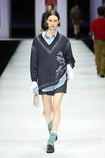 アンテプリマ 25-26年秋冬コレクション - 懐かしくも新しい服、現代美術家の加藤泉とタッグ｜写真5