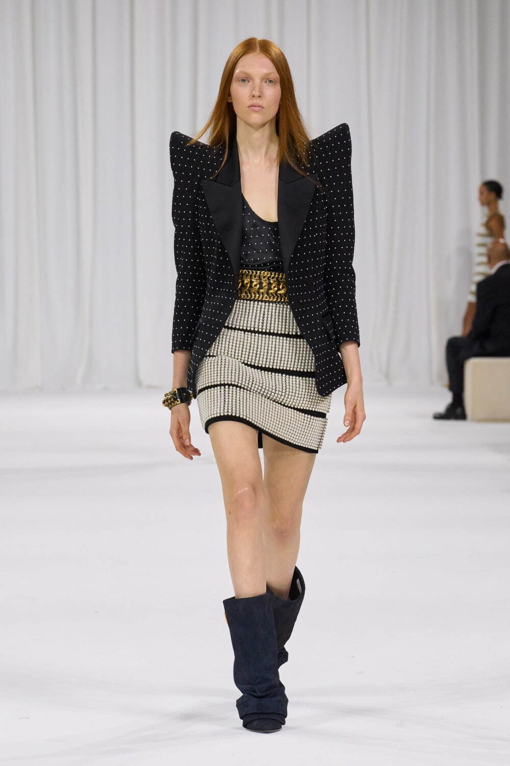 バルマン(BALMAIN) 2025年春夏ウィメンズコレクション シルエット - 写真25