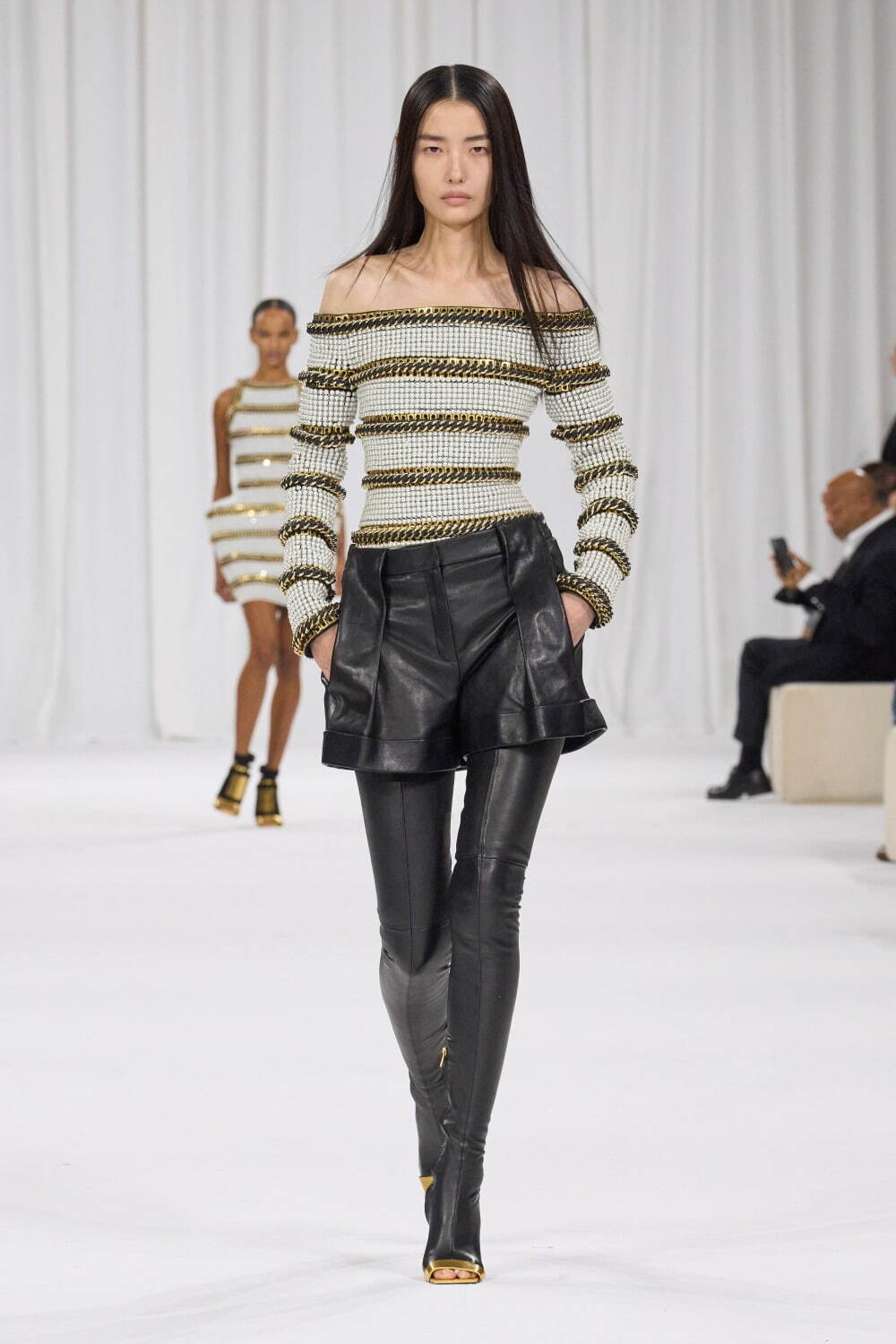 バルマン(BALMAIN) 2025年春夏ウィメンズコレクション シルエット - 写真26