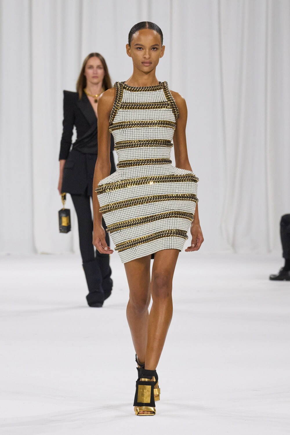 バルマン(BALMAIN) 2025年春夏ウィメンズコレクション シルエット - 写真27