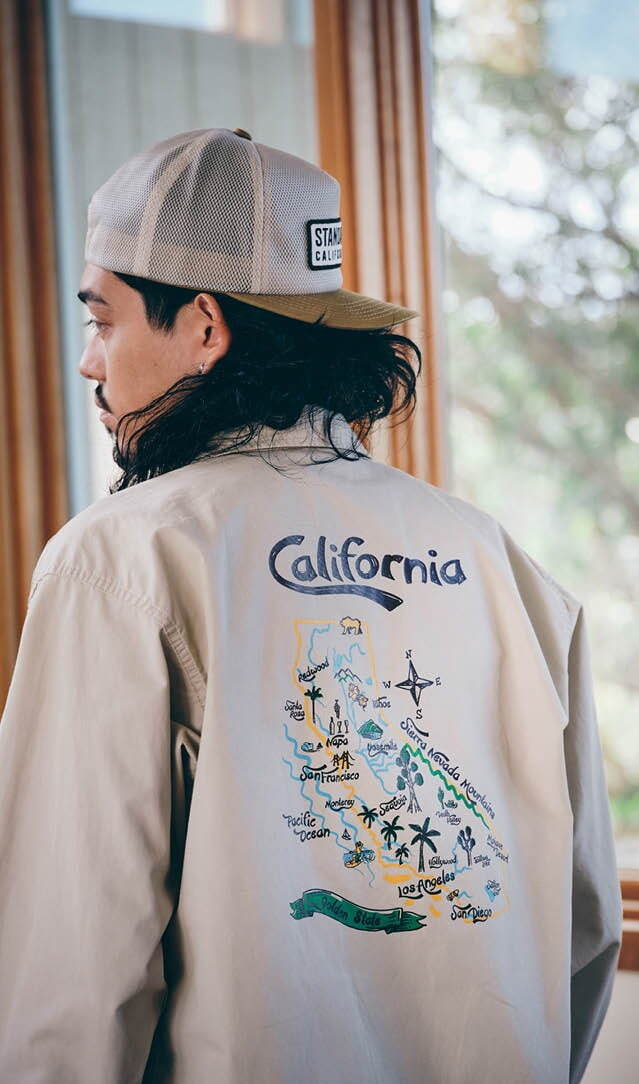 スタンダードカリフォルニア25SS ホワイトXL STANDARD CALIFORNIA [スタンダードカリフォルニア] SD Coolmax