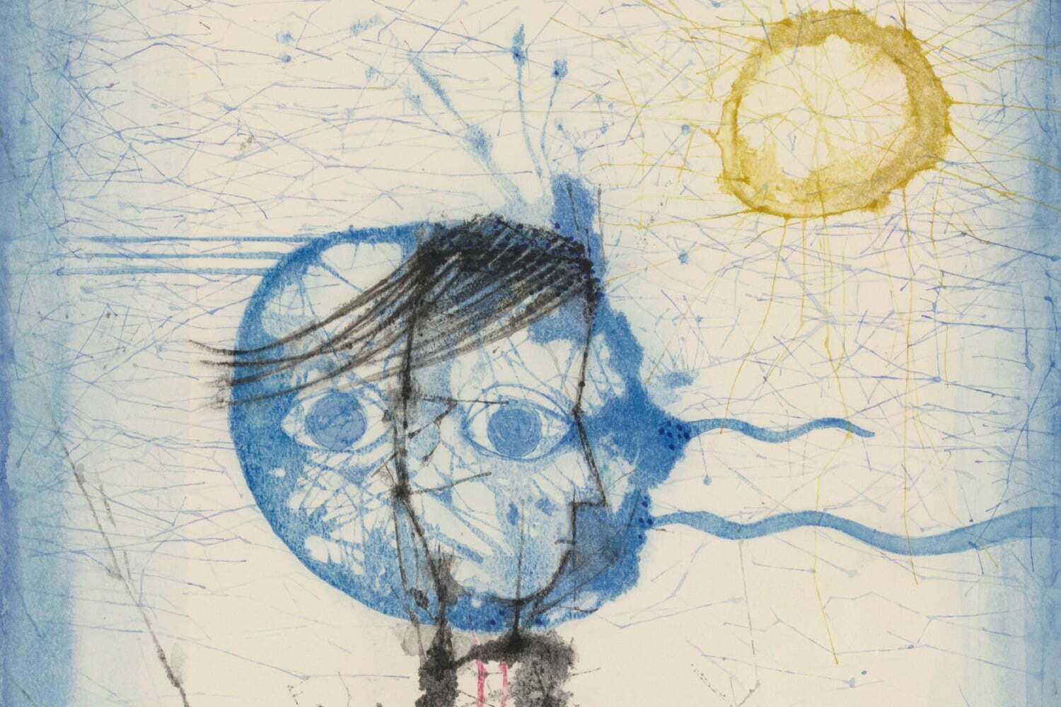 美術館｜詩人まど・みちおの絵画を集めた展覧会が宇都宮美術館で、抽象画や創作ノートなど約300点