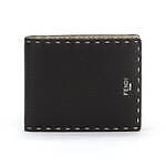 フェンディ“ブラウン×ホワイトステッチ”のメンズレザー小物、二つ折り財布やカードケースなど｜写真1