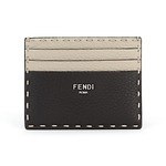 フェンディ“ブラウン×ホワイトステッチ”のメンズレザー小物、二つ折り財布やカードケースなど｜写真6