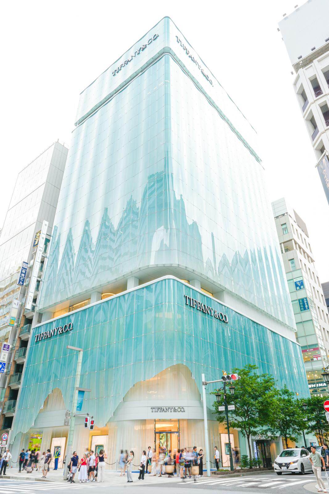 ティファニー“アジア最大”旗艦店が銀座にオープン、日本初の「ブルー ボックス カフェ」も
