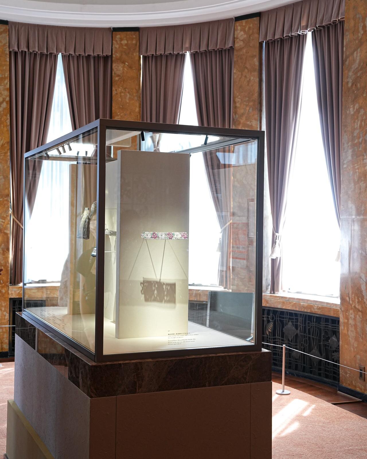 展示風景 東京都庭園美術館 本館 大客室