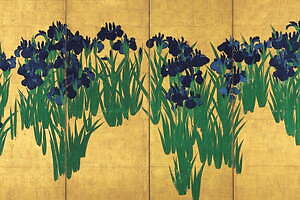 特別展「国宝・燕子花図と藤花図、夏秋渓流図」根津美術館で、光琳・応挙・其一の金屏風を一挙公開