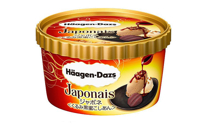 ハーゲンダッツ(Häagen-Dazs) ジャポネ＜くるみ黒蜜こしあん＞ バニラクッキーラズベリー｜写真2