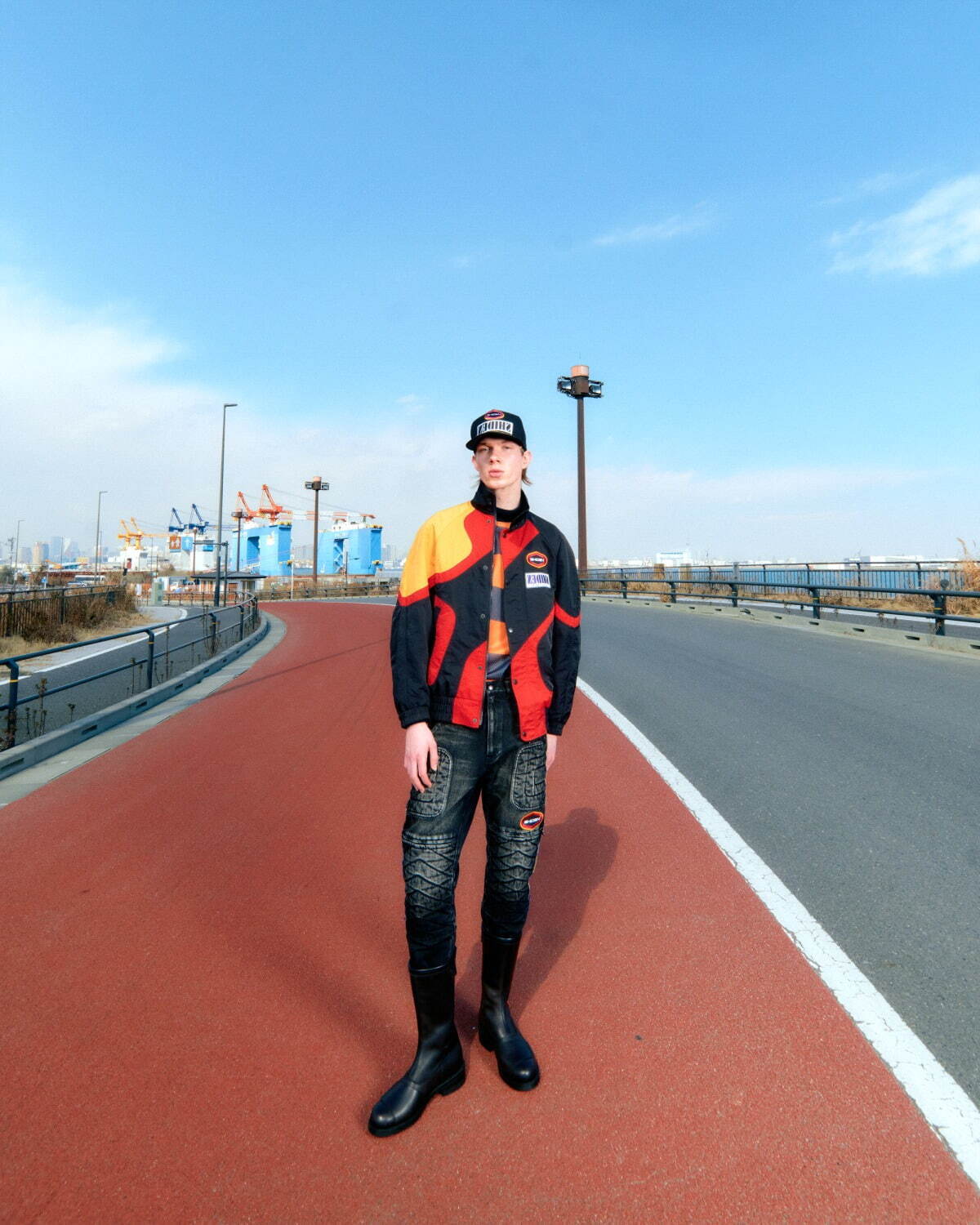 紫電 2025-26年秋冬｜male トラックジャケット