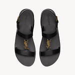 サンローランの25年春夏メンズシューズ、“YSLモノグラム”華やぐスエードローファー＆レザーサンダル｜写真5