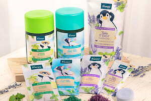 クナイプ“ミント香る”夏限定バスアイテム、爽やかバスソルト＆シュワッと炭酸泡のタブレット入浴料