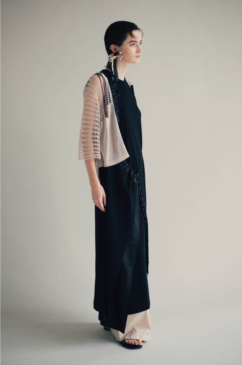 sacai - 新品、未使用 HARIKAE (ハリカエ) プリーツ ニット sacai - サカイ 20AW カーディガン プリーツ切り替え 【AFB49