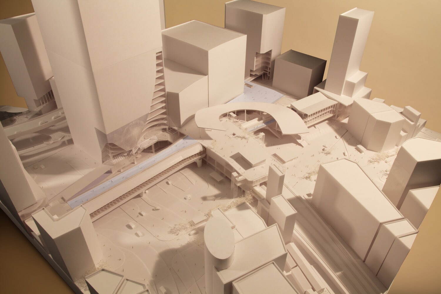 渋谷駅周辺 模型