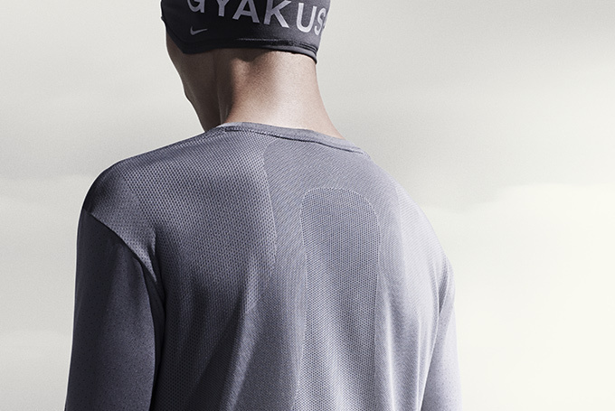 美品 名作 NIKE UNDERCOVER GYAKUSOU 長袖 リフレクタープリント