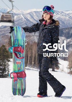 エックスガール バートン コラボ ウエア X-girl×BURTON ジャケット-