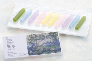 鶴屋吉信からモネ《睡蓮》着想のパステルカラー琥珀糖、京都市京セラ美術館限定で
