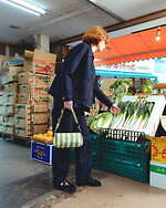 メゾン キツネ×トポロジー第2弾の“春色ストライプ”バッグやミニポーチ、編み込みロープストラップも｜写真64