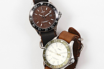 稼働品 TIMEX Mr.Olive コラボ 限定モデル ダイバーズウォッチ