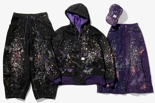 リビルド バイ ニードルズ“ペイントデニム”の1点ものフーディー＆パンツ、ネペンテス大阪限定で