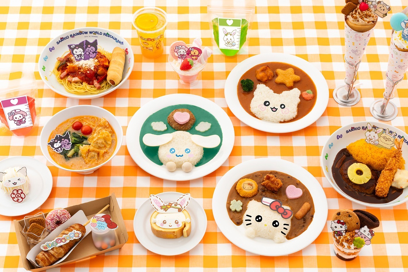 マイメロディ｜サンリオピューロランドの春イベント、ハローキティの限定フード＆フォトスポットが「チェゴシム」コラボで
