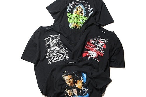 ユニフォーム エクスペリメント「架空の映画」着想ウェア、“ホラーやSF映画”グラフィックTシャツ
