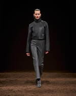 エルメス 25年秋冬ウィメンズコレクション - 端正にまとう、レザーとフェルトのあたたかな調和｜写真27