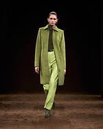 エルメス 25年秋冬ウィメンズコレクション - 端正にまとう、レザーとフェルトのあたたかな調和｜写真46