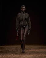 エルメス 25年秋冬ウィメンズコレクション - 端正にまとう、レザーとフェルトのあたたかな調和｜写真56