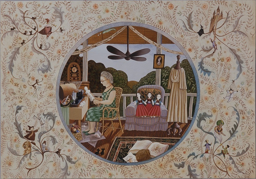 “色彩豊かな絵本の世界”エロール・ル・カイン展が八王子市夢美術館で、原画やスケッチなど｜写真2