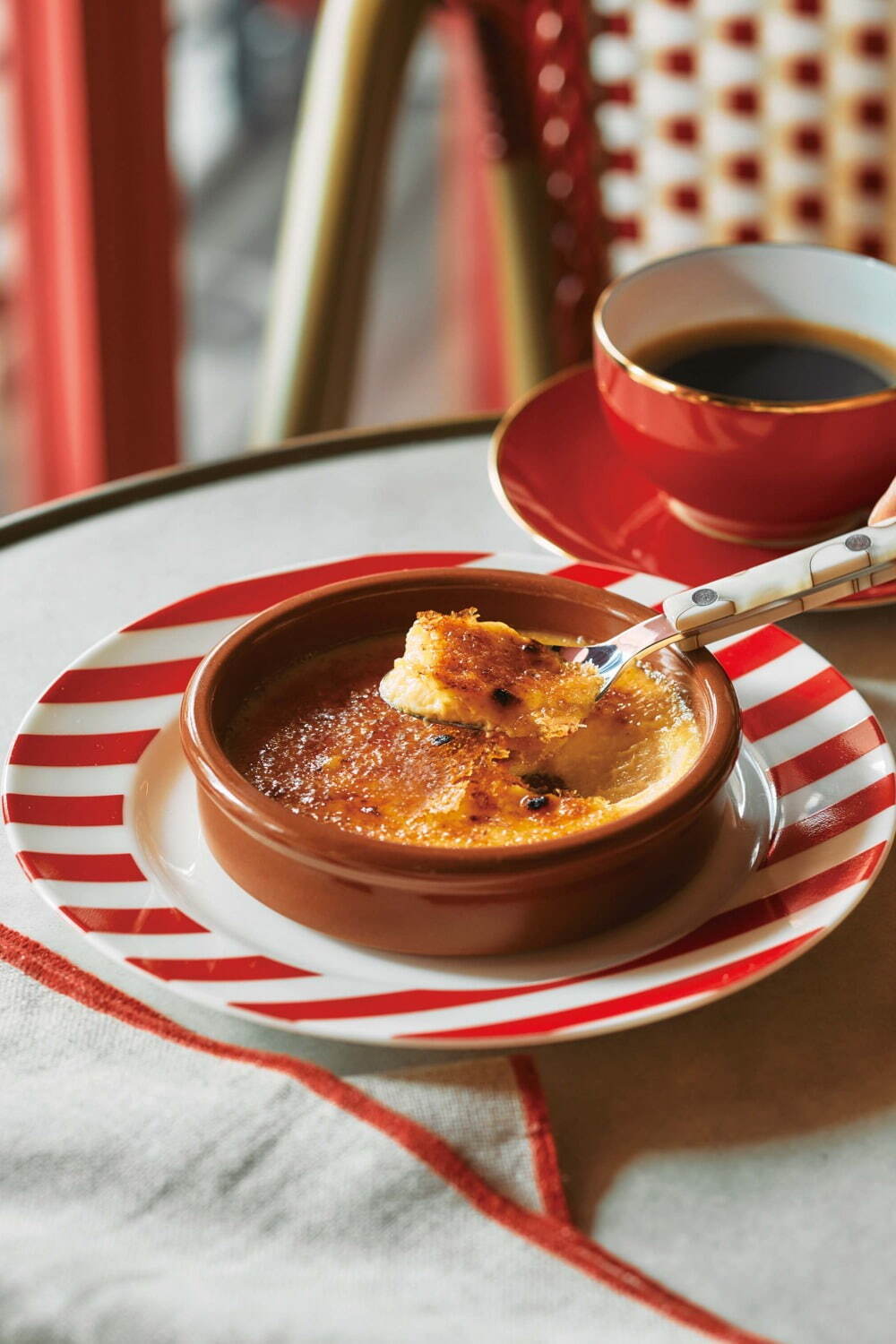 カフェ・デ・ドゥ・ムーラン「クレーム・ブリュレ」コーヒー付き、1人前 1,540円