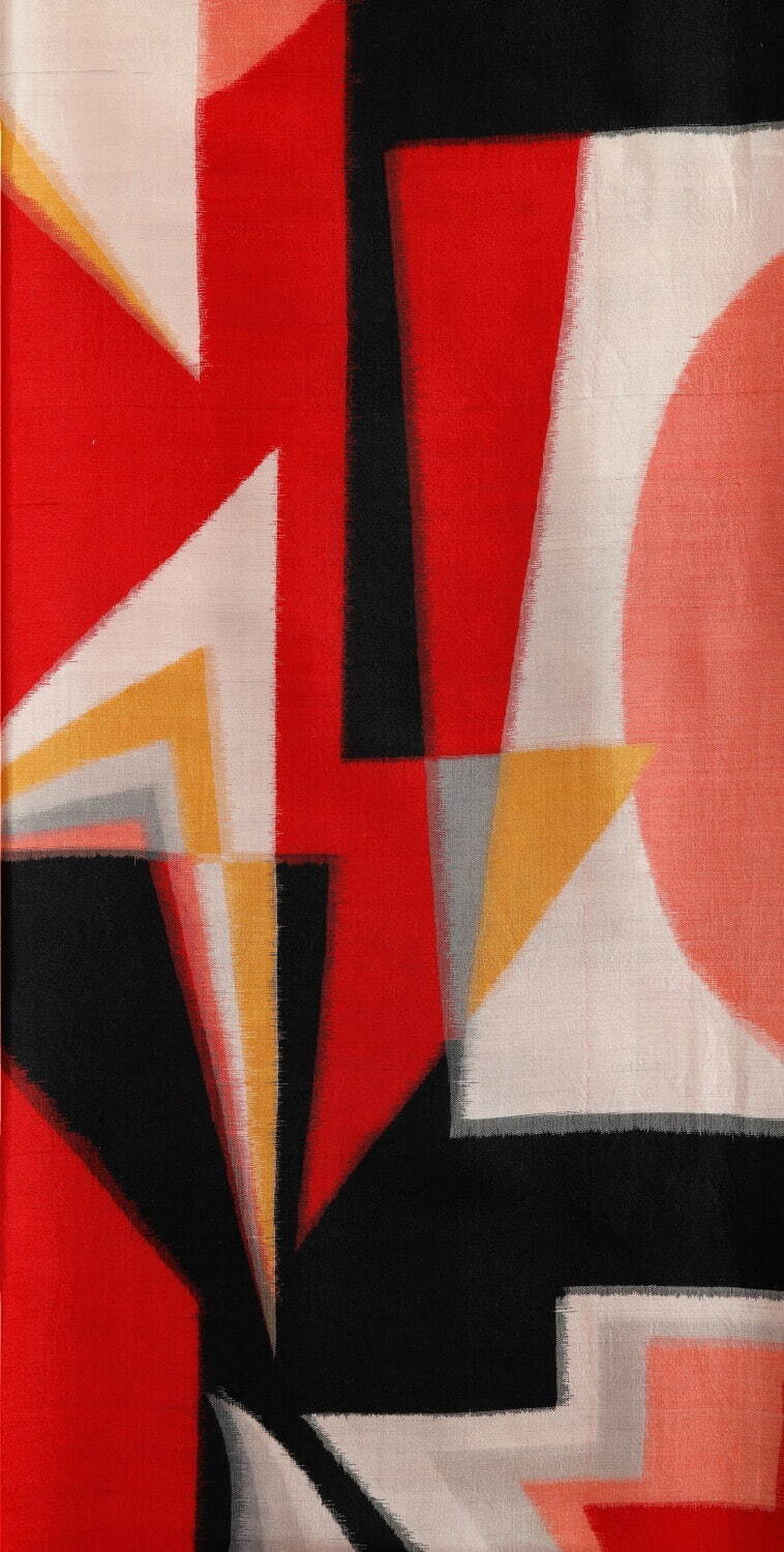 ロシア・アバンギャルド風文様(部分)