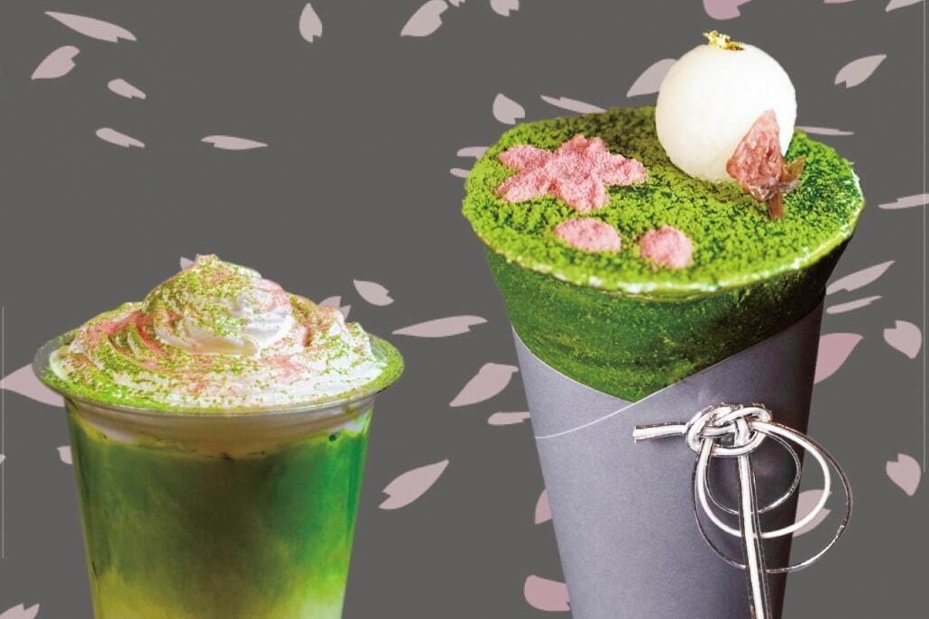 クレープ｜和クレープ専門店「浅草茶屋 たばねのし」濃厚抹茶×桜香るクリームの春クレープ＆抹茶ラテ