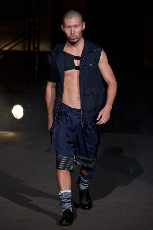 ヨシオクボ 2011年春夏｜male ビスチェ(ブラ)