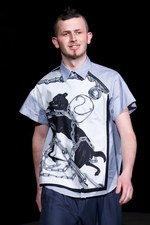 荒々しさ、男らしさを巧みに表現！yoshio kubo（ヨシオクボ）の2011年春夏コレクション｜写真5