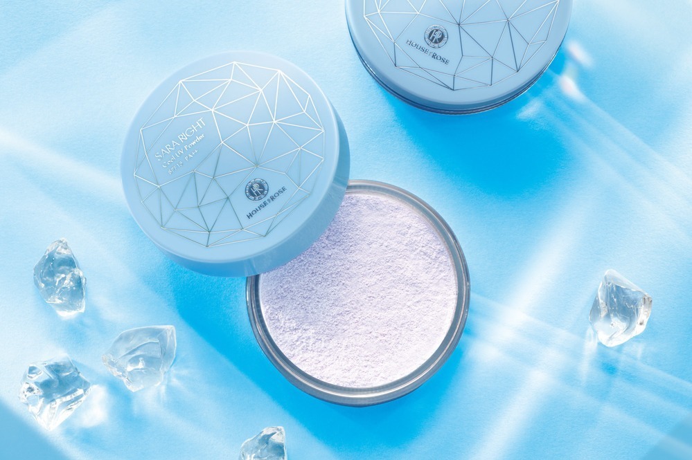 ハウス オブ ローゼ25年春夏ベースメイク、“スーッと”冷感フェイスパウダーでUVカット