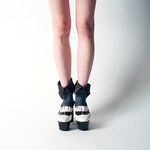 “シャツ型靴下”のエリマキ ソックスからハイソックス登場 - ダルメシアン、チェックほか新柄も｜写真8