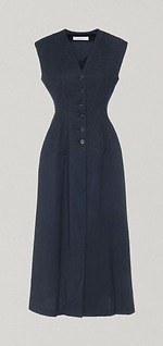 アキラナカ、“ボリュームスリーブ”デニムジャケット＆異素材合わせのワンピースを伊勢丹新宿店限定で｜写真1