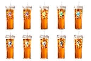 「午後の紅茶」タンブラーのカスタマイズイベントが渋谷で、ステッカー100種×全10色からセレクト