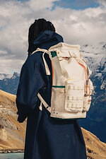 ポーター“カラフルステッチ”の生成りキャンバスバックパック、ディ・ドライベーグとコラボ｜写真20