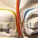 ポーター“カラフルステッチ”の生成りキャンバスバックパック、ディ・ドライベーグとコラボ｜写真14