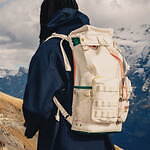 ポーター“カラフルステッチ”の生成りキャンバスバックパック、ディ・ドライベーグとコラボ｜写真21