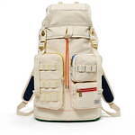 ポーター“カラフルステッチ”の生成りキャンバスバックパック、ディ・ドライベーグとコラボ｜写真1