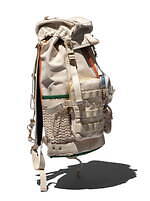 ポーター“カラフルステッチ”の生成りキャンバスバックパック、ディ・ドライベーグとコラボ｜写真11