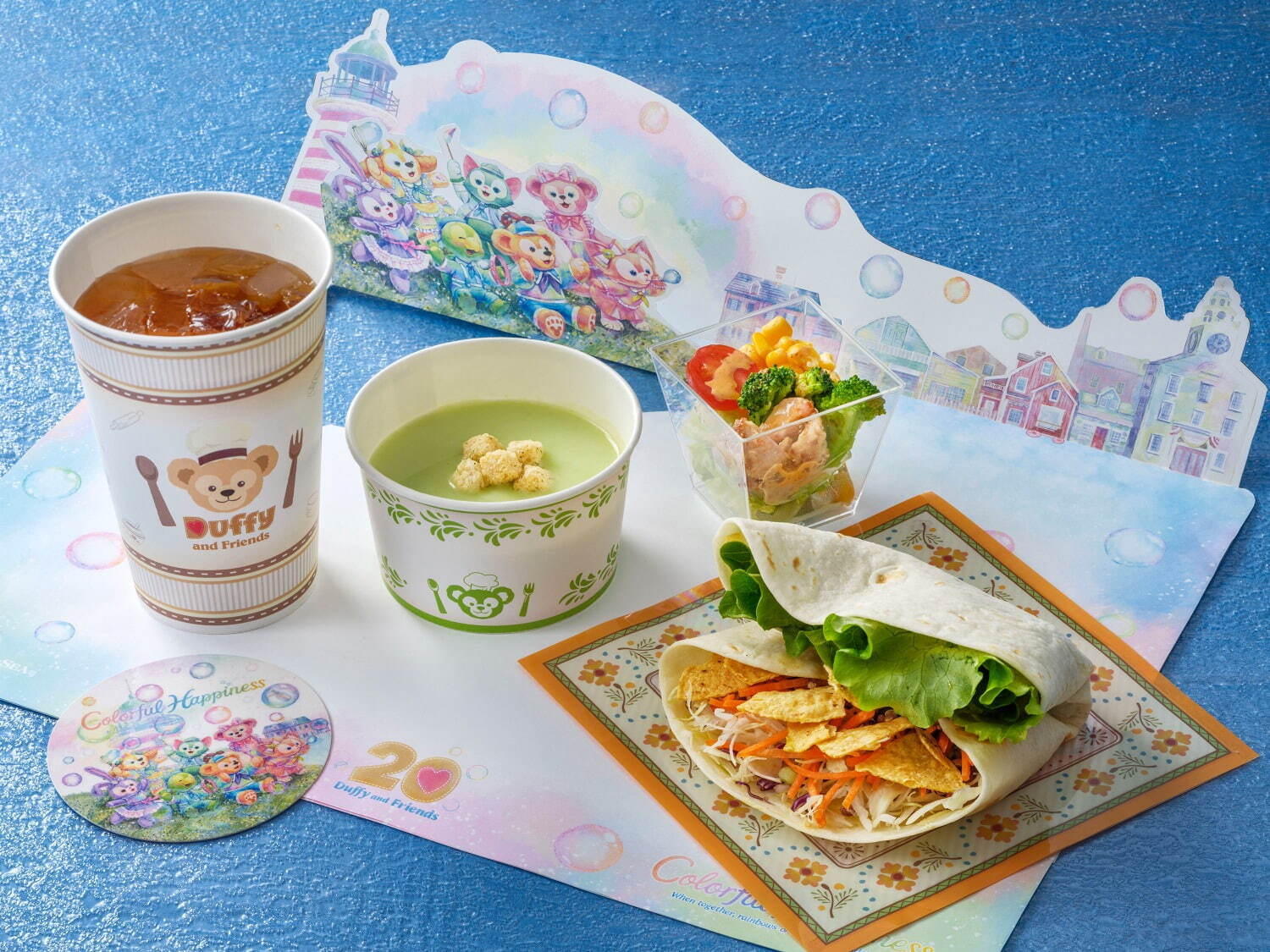 ダッフィー＆フレンズ“虹やシャボン玉”彩る限定グッズ・メニュー、レインボーカラーのぬいぐるみなど｜写真66