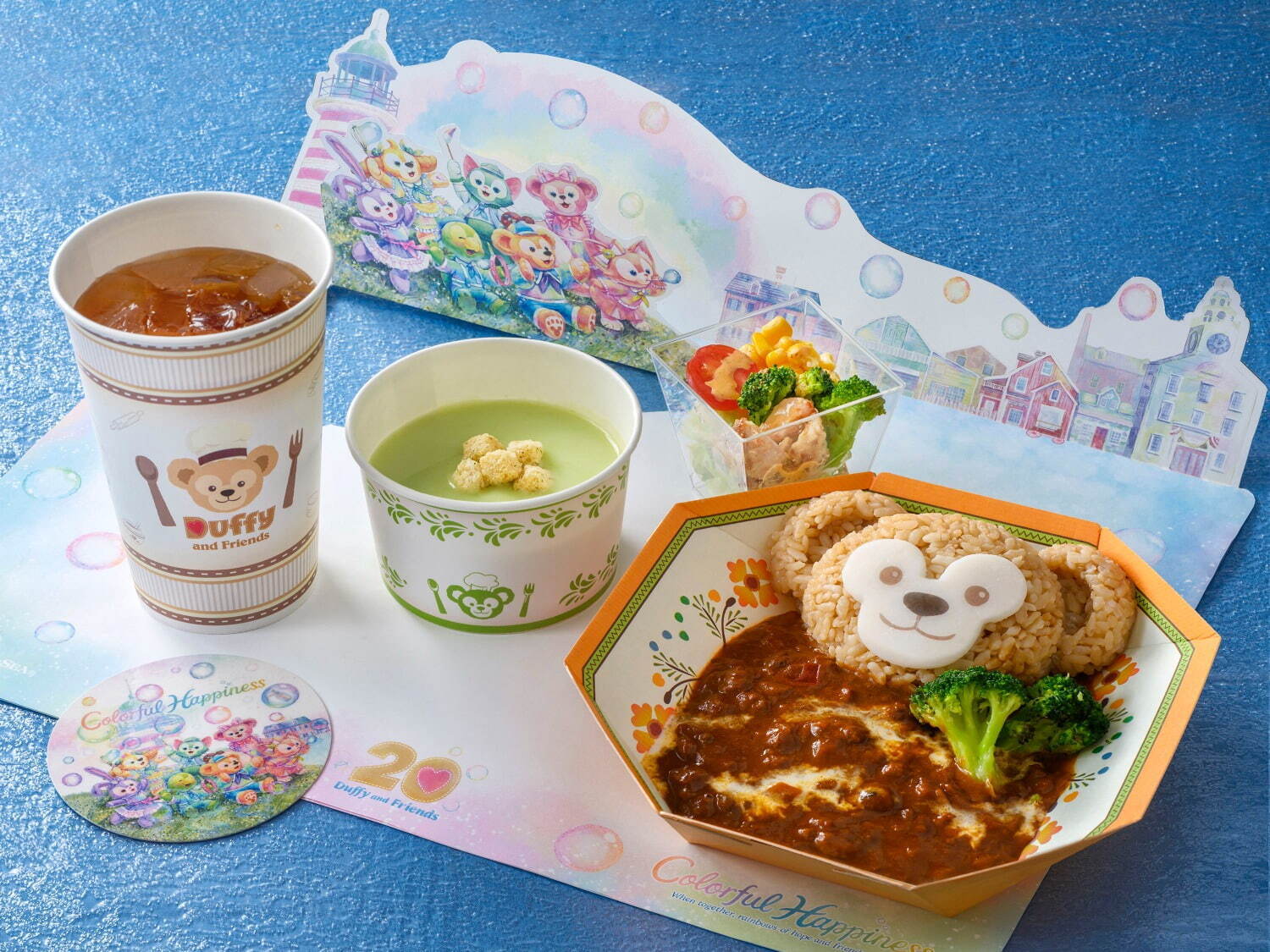 ダッフィー＆フレンズ“虹やシャボン玉”彩る限定グッズ・メニュー、レインボーカラーのぬいぐるみなど｜写真64